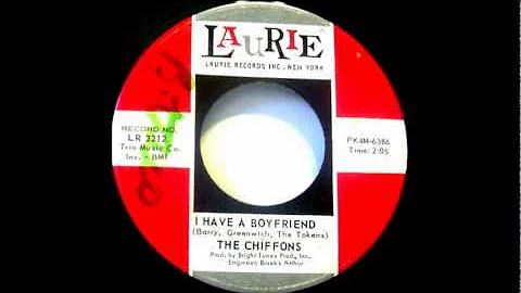 The Chiffons - I  Have A Boyfriend- 1963 45-Laurie Records -- LR 3212.wmv