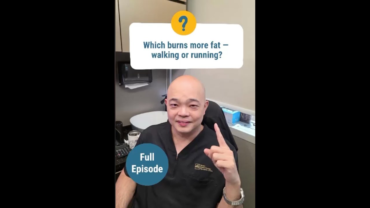 Bend It with Dr Ben: Walking vs Running — Which Burns More Fat?