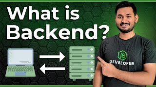 Introduction to Backend and Node.js| Client-Server Architecture| Node.js Fundamentals Course|S1 Ep.2