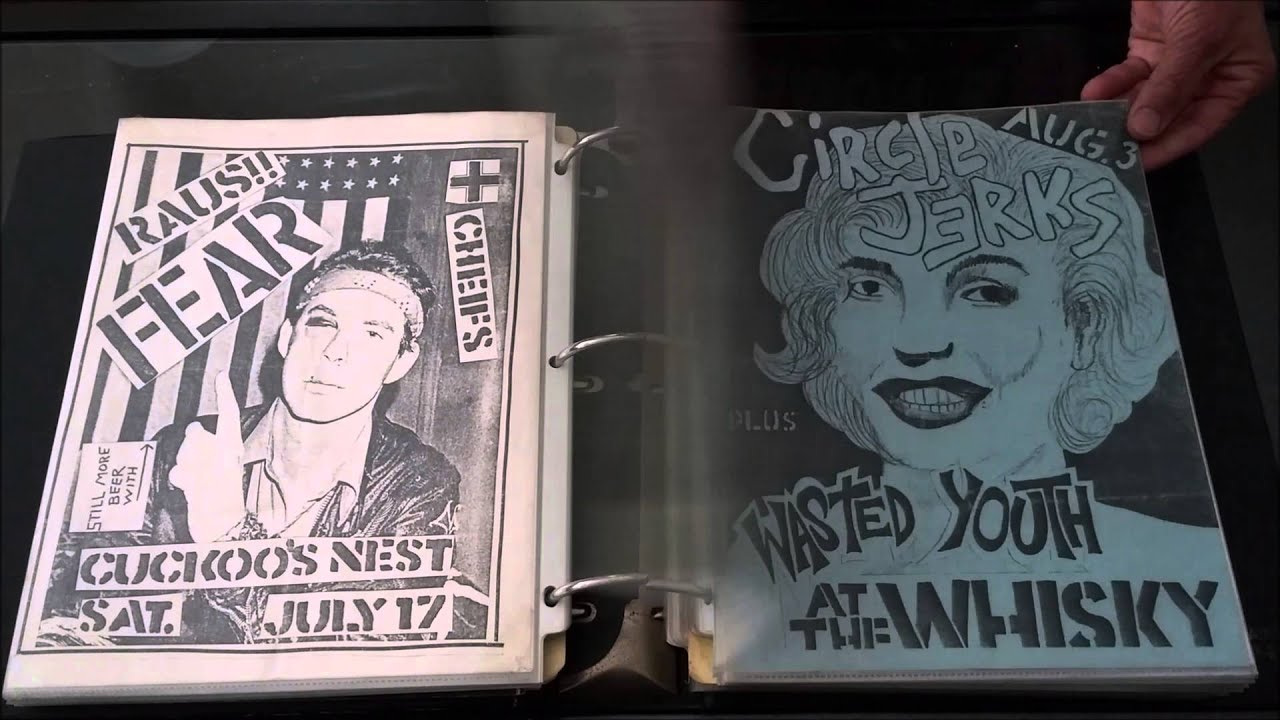 PUNK ROCK FLYERS 1980 - 1982