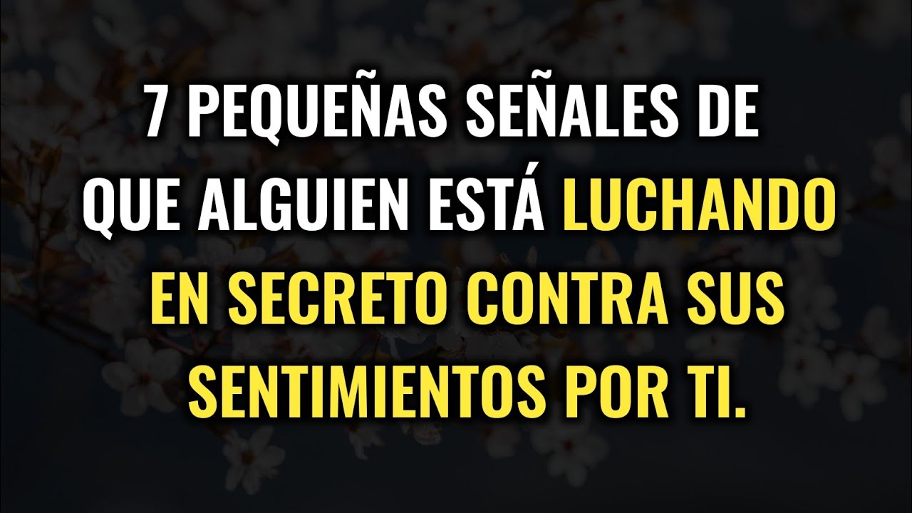 7 señales sutiles de que están tratando de ocultar sus sentimientos por ti... 