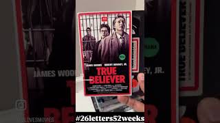 26 letters… 52 weeks. Week 1 was the letter T #unwrapped #watchmoremovies #4k #bluray