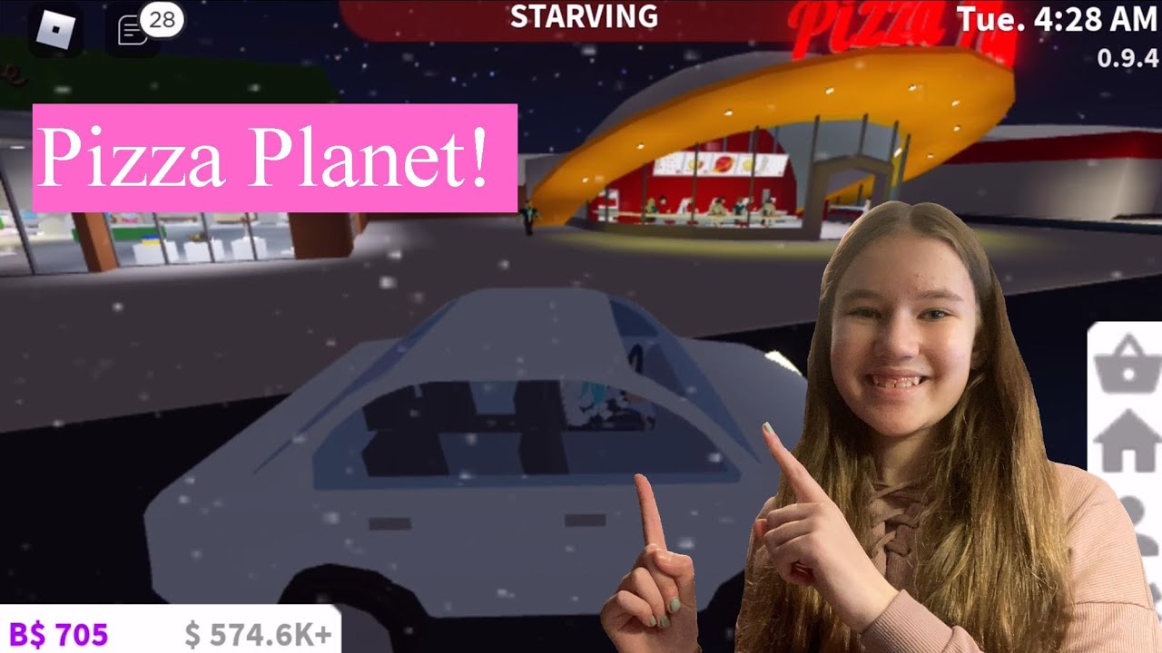 How to work at Pizza Planet in Welcome to Bloxburg E5 | Bonus video ...
