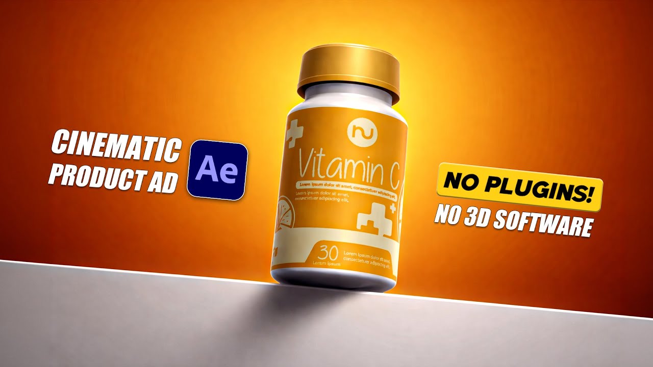 The ABSOLUTE BEST Way to Make 3D Products Animation in After Effects | Full Tutorial