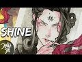 Shine ♦ Affordable Art Supplies ♦ Ink Wash Speedpaint