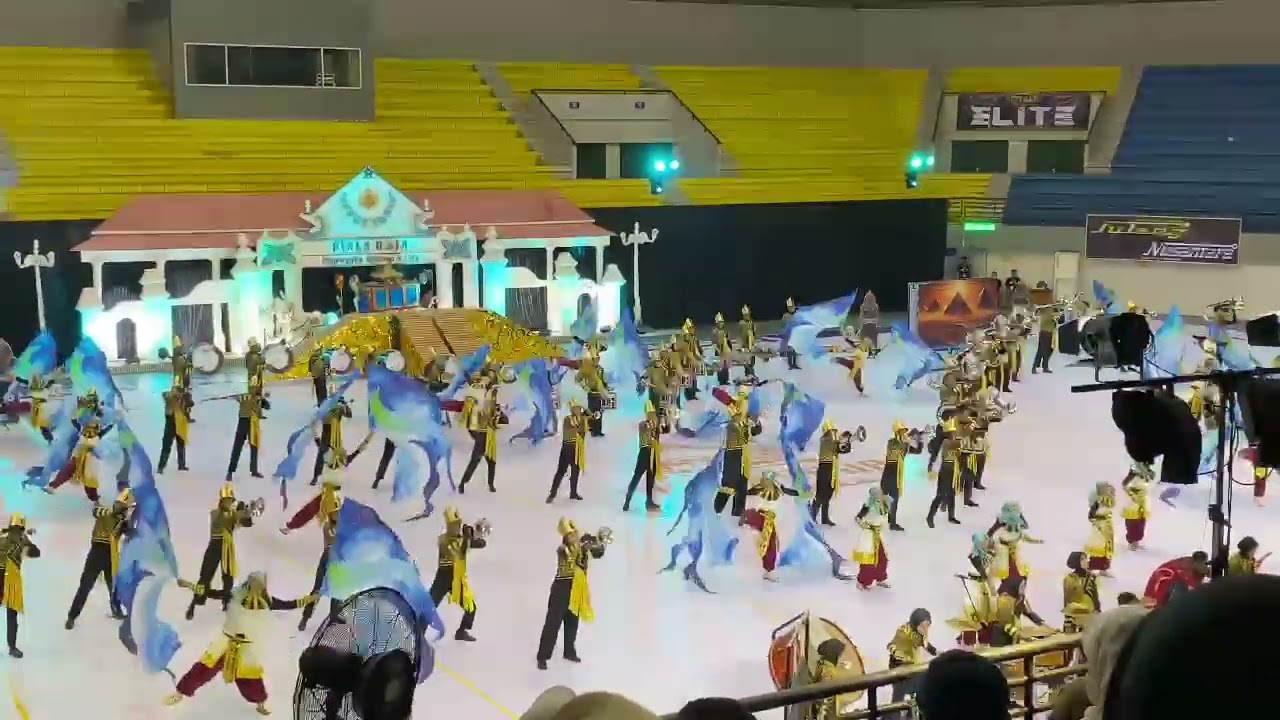 Display Klasemen Umum Kejuaraan Marching Band Piala Raja Hamengkubuwono X 2025 Universitas Brawijaya