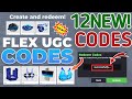 ⚠️ NEW ⚠️ ALL WORKING CODES For Flex UGC In May 2026 - Roblox Flex UGC Codes 2026