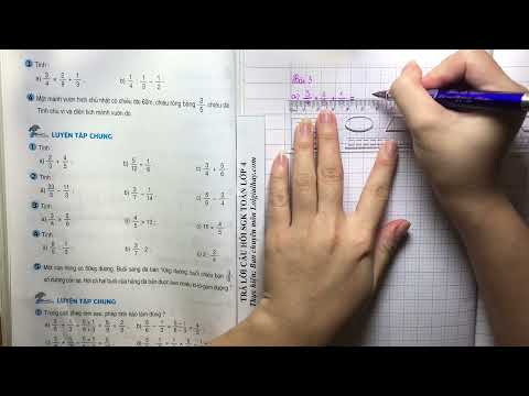 Video Giải bài: Luyện tập chung (trang 137, 138) SGK Toán 4. - youtube