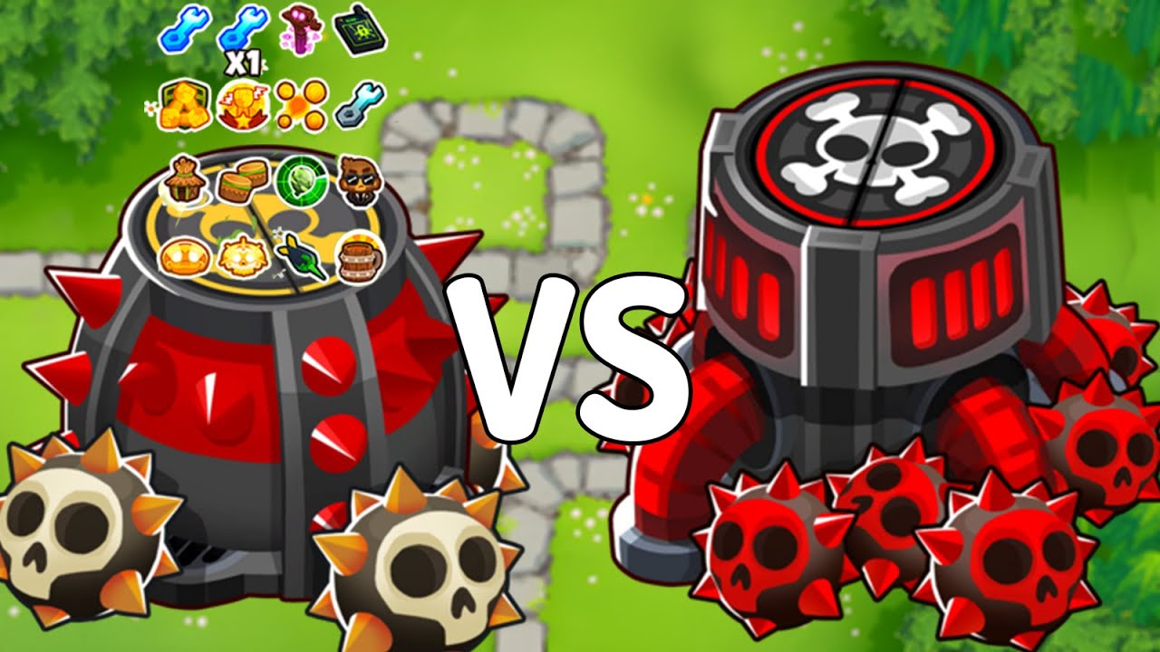 God Boosted Spiked Mines VS. Super Mines