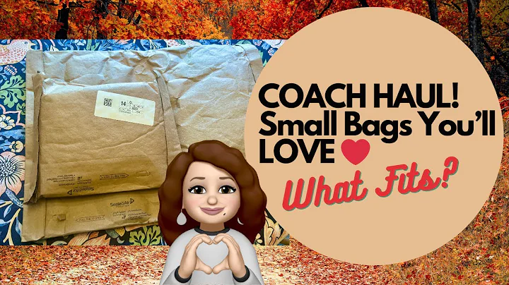 COACH HAUL! Small Bags You'll LOVE ❤️ What Fits?