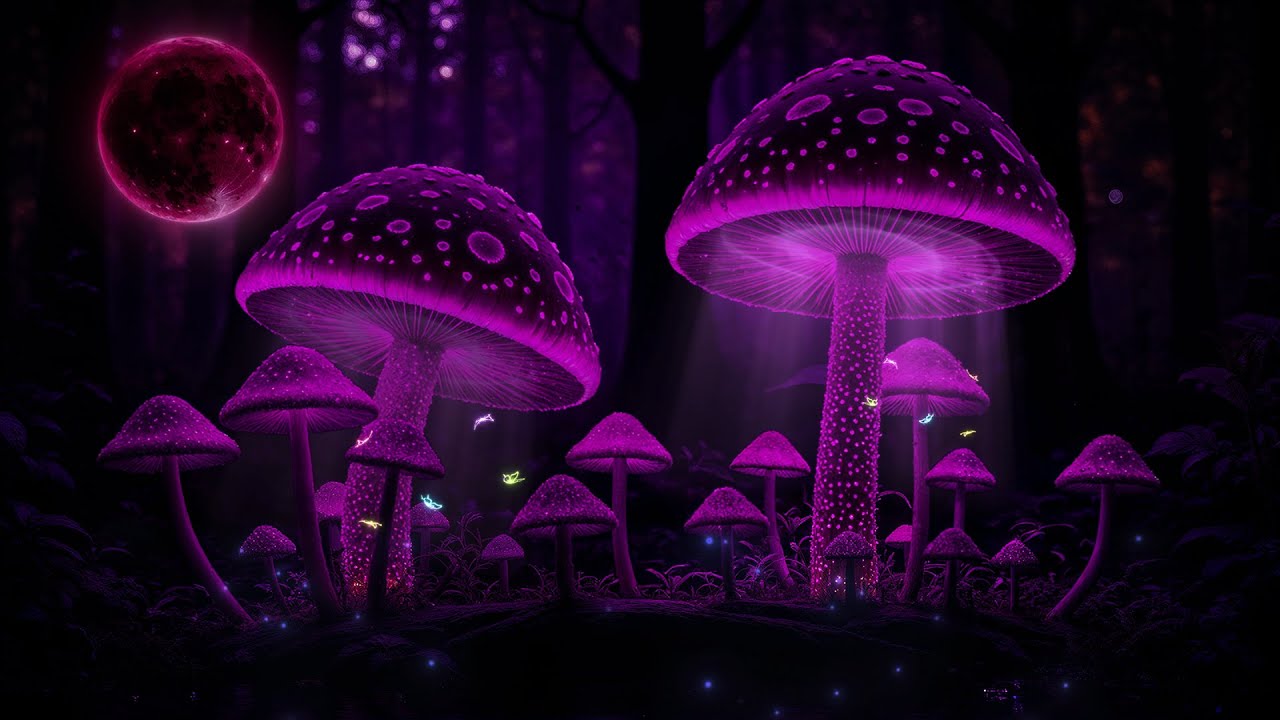 Mushroom Music • Sleep Instantly in Under 5 MINUTES • Eliminate Subconscious Negativity