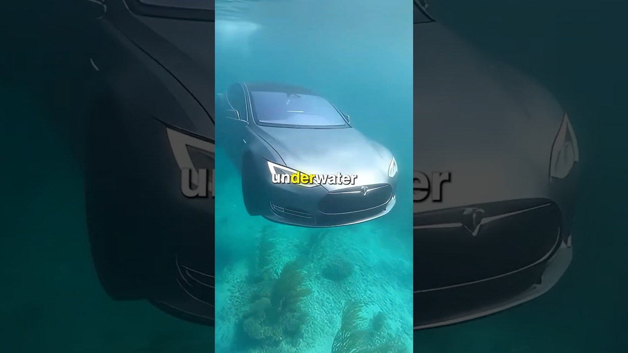 How this Tesla Floats in Water?