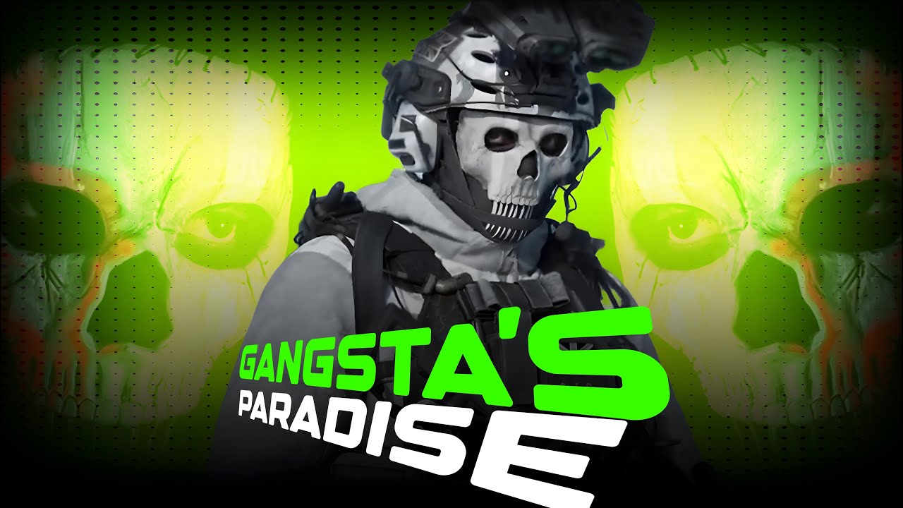 Gangsta's Paradise - Ghost Edit [ Cod Modern Warfare lll ] - YouTube