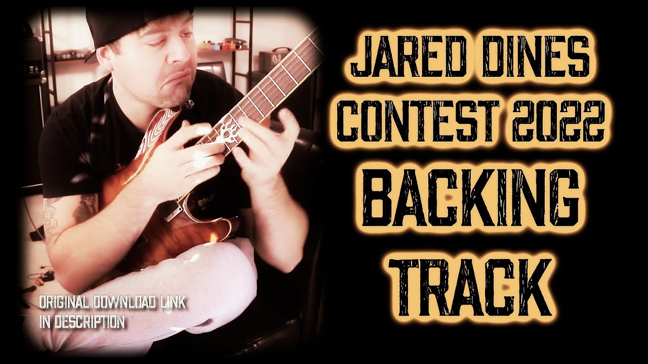 Jared Dines Biggest Shred Collab V • BACKING TRACK (Original download link in description)
