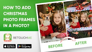 🎄 Add Some Holiday Cheer to Your Photos with RetouchMe's Christmas Frame Service screenshot 5