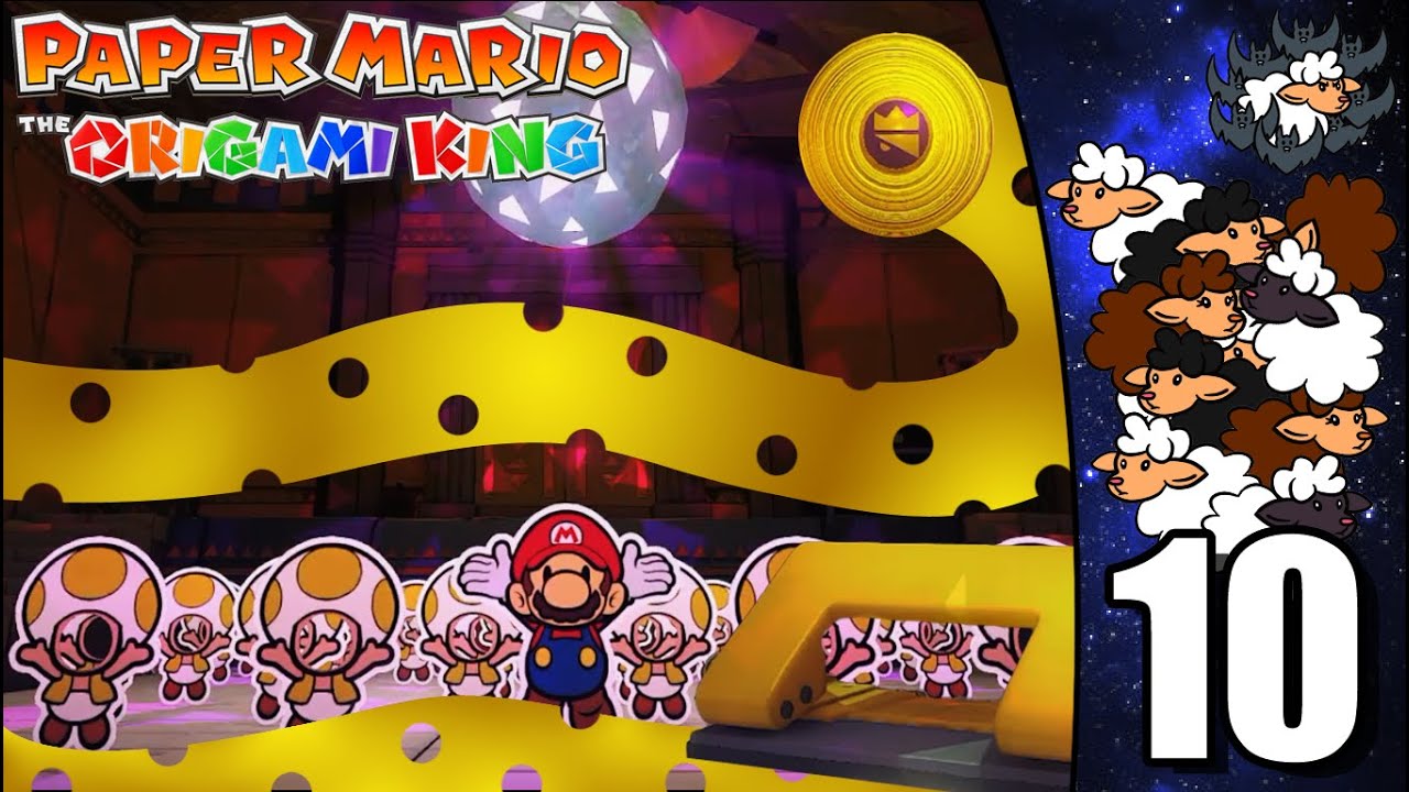 Paper Mario: The Origami King Part 10 [Stream] - Underground Disco Tomb Party!