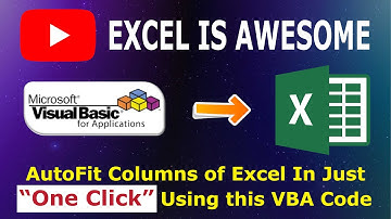 AutoFit Cells in Excel using this secret VBA code
