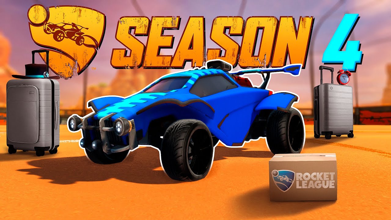 COMO DAR ADEUS A TEMPORADA 4 COM ESTILO NO ROCKET LEAGUE...