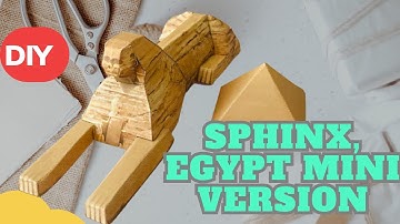 Sphinx, Egypt Mini Version Papercraft