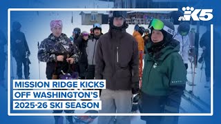 Mission Ridge is the first ski resort to open in Washington state