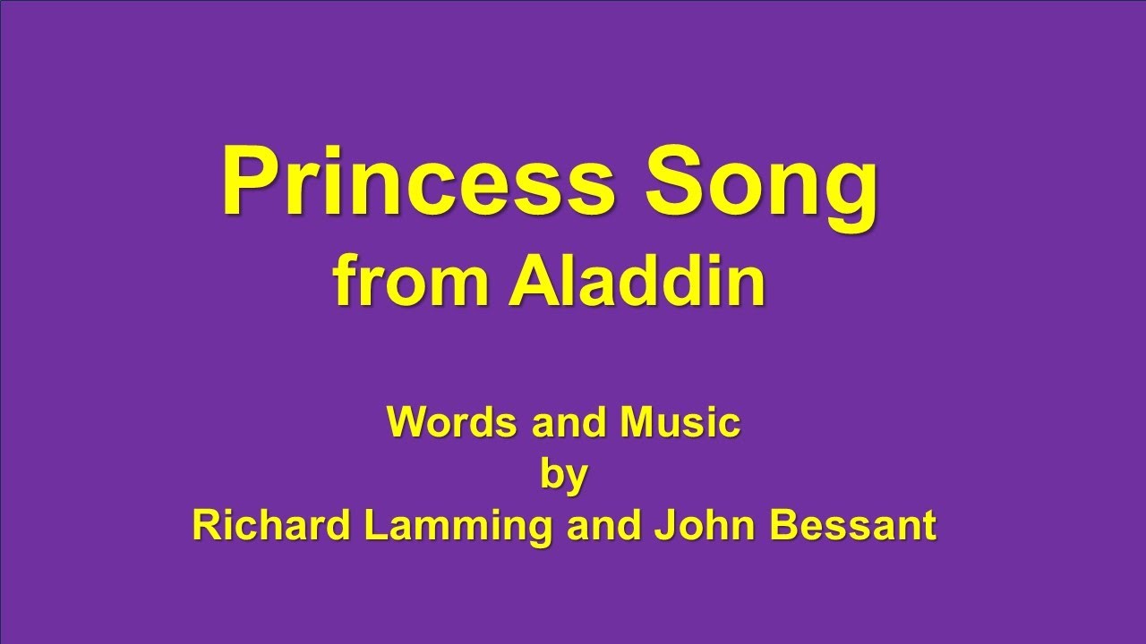 Princess Song from Aladdin