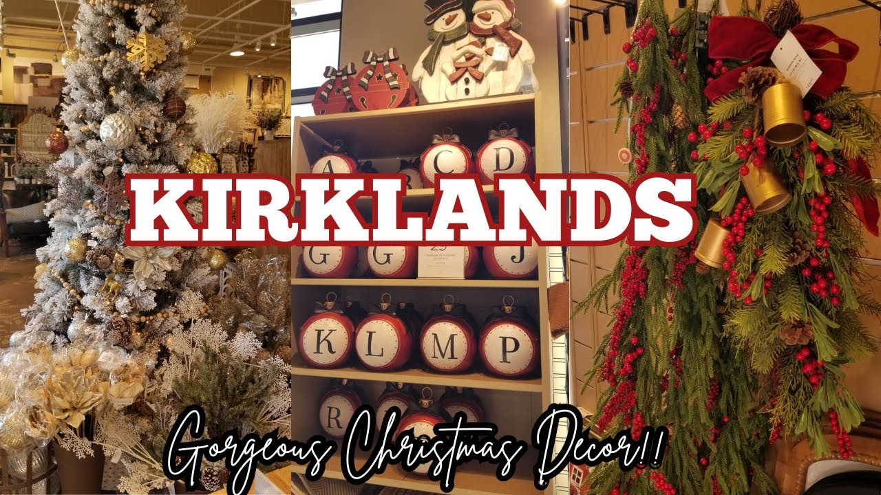 *NEW*KIRKLANDS CHRISTMAS SHOP WITH ME 2023/KIRKLANDS CHRISTMAS DECOR