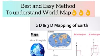 World Map: Basics of World Map | Continents & Oceans | World Geography 2D & 3 D Animation