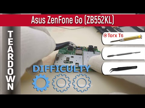 Asus ZenFone Go ZB552KL 📱 Teardown Take apart Tutorial