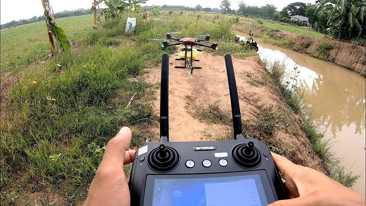 STDโดรนเกษตร ฉีดพ่นฆ่าหนอนข้าวโพด25ไร่ บินABแปลงยาวๆ / วังคีรีฟาร์ม  EP.113