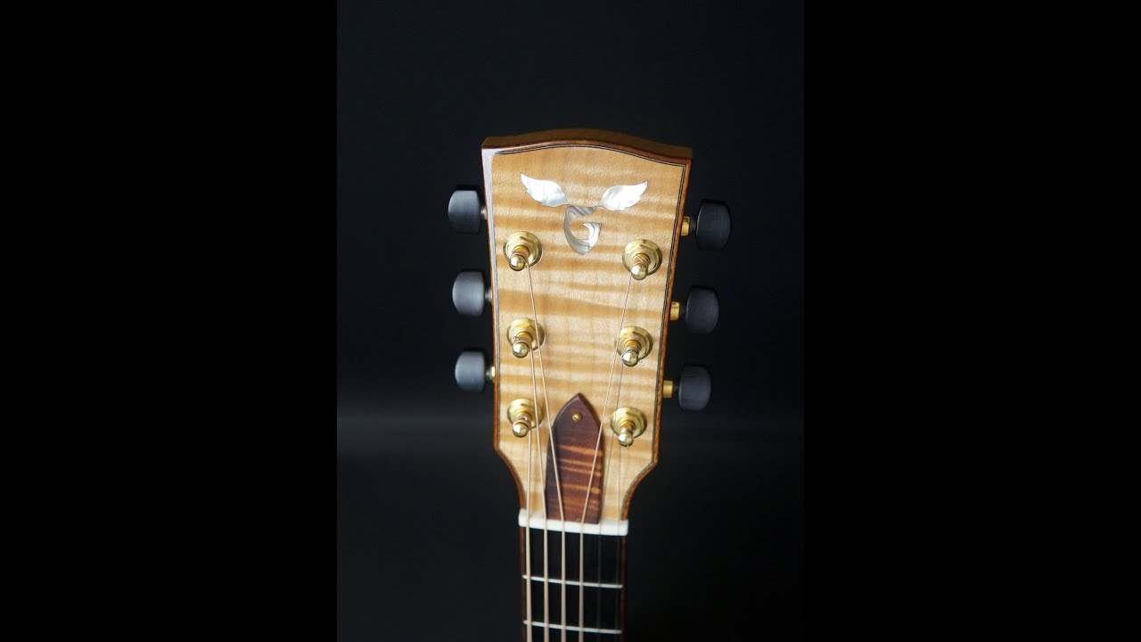 Goodall Maple Parlor Guitar at Guitar Gallery