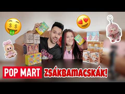 POPMART ZSÁKBAMACSKA NYITÁS VÉGREE | Magyar Barbara