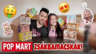 POPMART ZSÁKBAMACSKA NYITÁS VÉGREE | Magyar Barbara