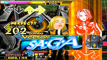 DDR X SAGA Standard Full combo (W Feet Footage)