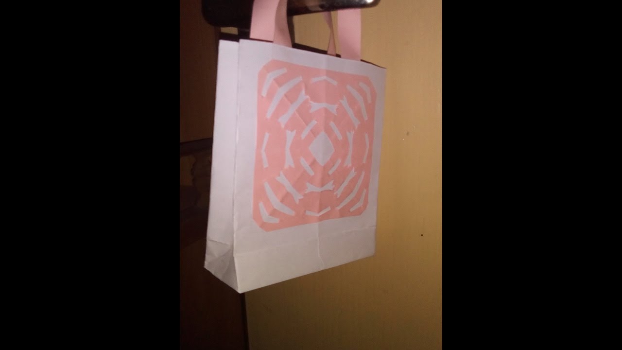How to make gift bag YouTube