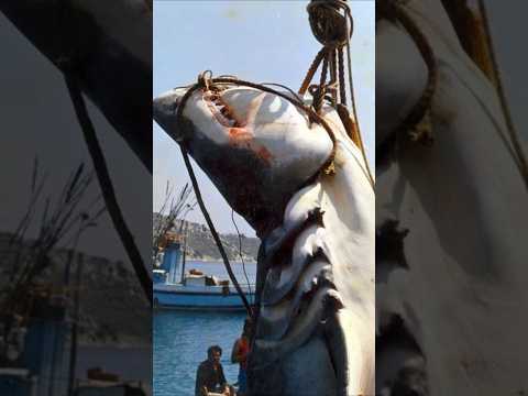 Il più grande squalo bianco del Mediterraneo