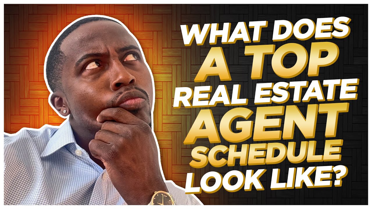 What does a top producing real estate agent schedule look like? YouTube