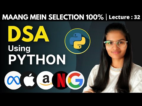 DSA Using Python : Lecture 32 By Shambhavi gupta | DSA python course free | Imp of queue using colle