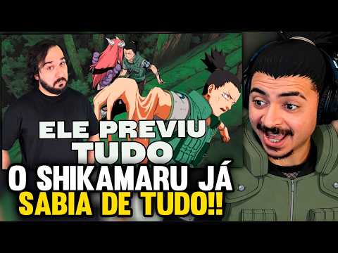 KAMUZ REACTS: I DISCOVERED SHIKAMARU'S SECRET PLAN TO RESCUE SASUKE | SHIKAMARU VS. TAYUYA