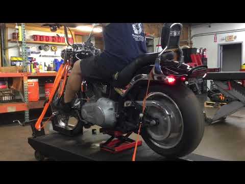 2007 Harley Davidson Softail Standard FXST (Blk) 2739