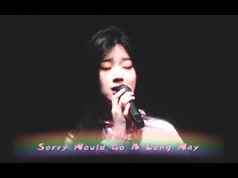 单依纯《Sorry Would Go A Long Way》浙音官方原音画高品质版（字幕）