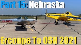 Ercoupe to EAA AirVenture Oshkosh 2021 - Part 15 - Fort Dodge to Columbus