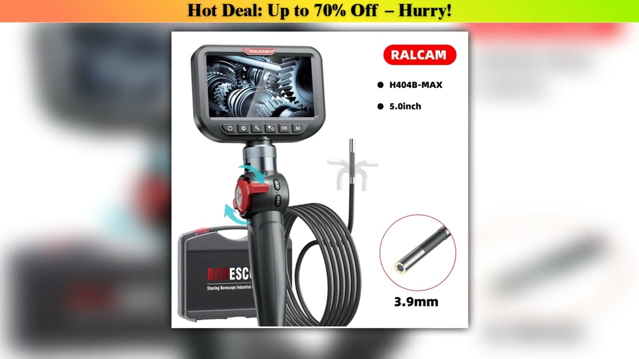 Ralcam Articulating Borescope — First Look (2025): Ralcam Articulating Borescope 2-Way