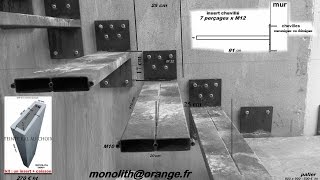 Escalier Suspendu En Kit ,Floating Stair Kit