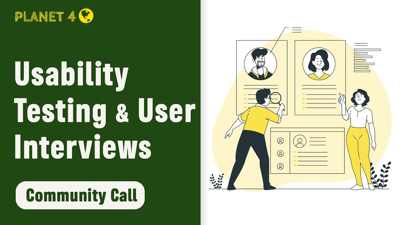 P4 Design Call - Usability Testing and User Interviews - YouTube