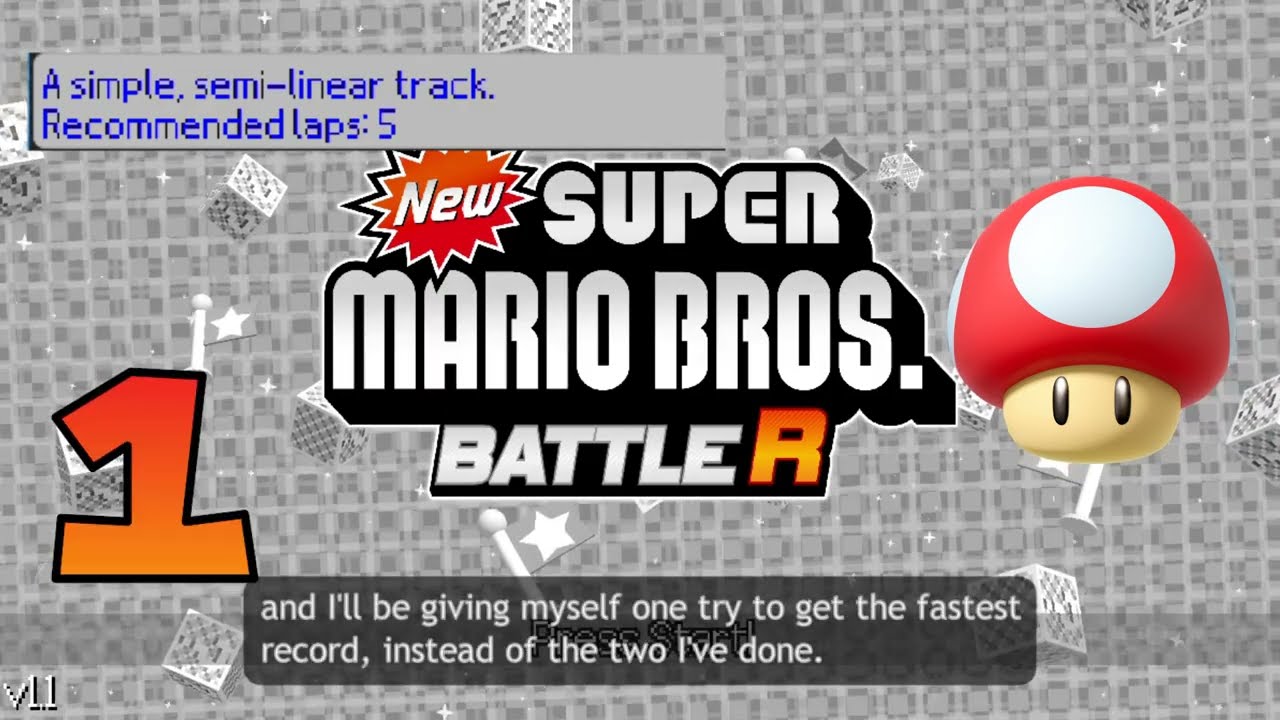 Back Again to Speedrunning! | [NSMB Battle R Speedrun #3]