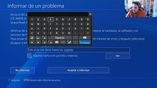 PANTALLAZO AZUL Y MENSAJE A PS4! (MUY FUERTE) GTA V
