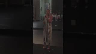 "Creep" by Radiohead sang by Madeline Busch