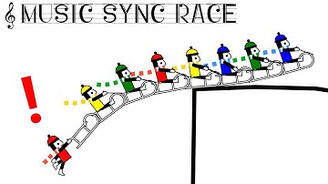 Line Rider Race - Tandem Survival