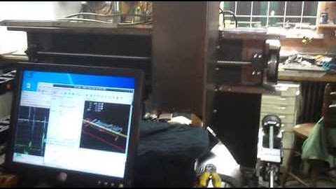 First X-axis servo test, torque mode
