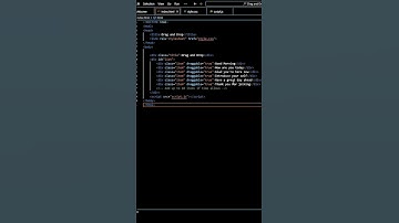 Drag and Drop List (HTML CSS Javascript)